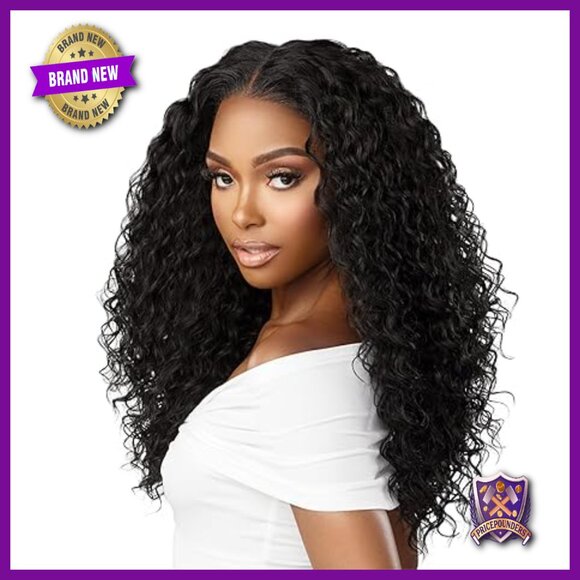 13x6 Lace Frontal Synthetic Wig, Glueless Pre-Plucked Hairline, 180 Density main image 4